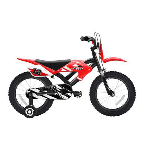 Bicicleta Infantil XTS Moto Aro 12 Negro