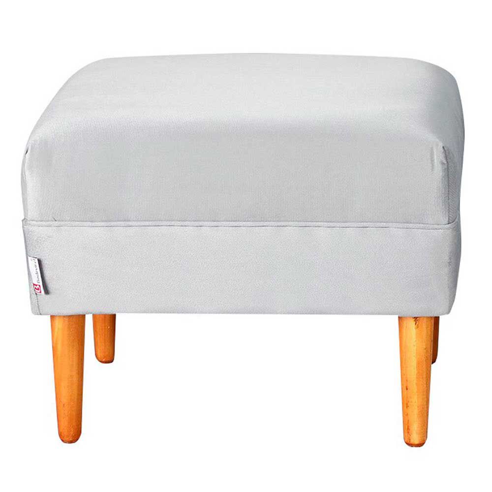 Pouf Bodevir Provenza Felpa 04 Gris 