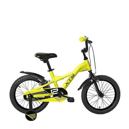 Bicicleta Infantil XTS Rueditas Rise Boys 12" Amarilla