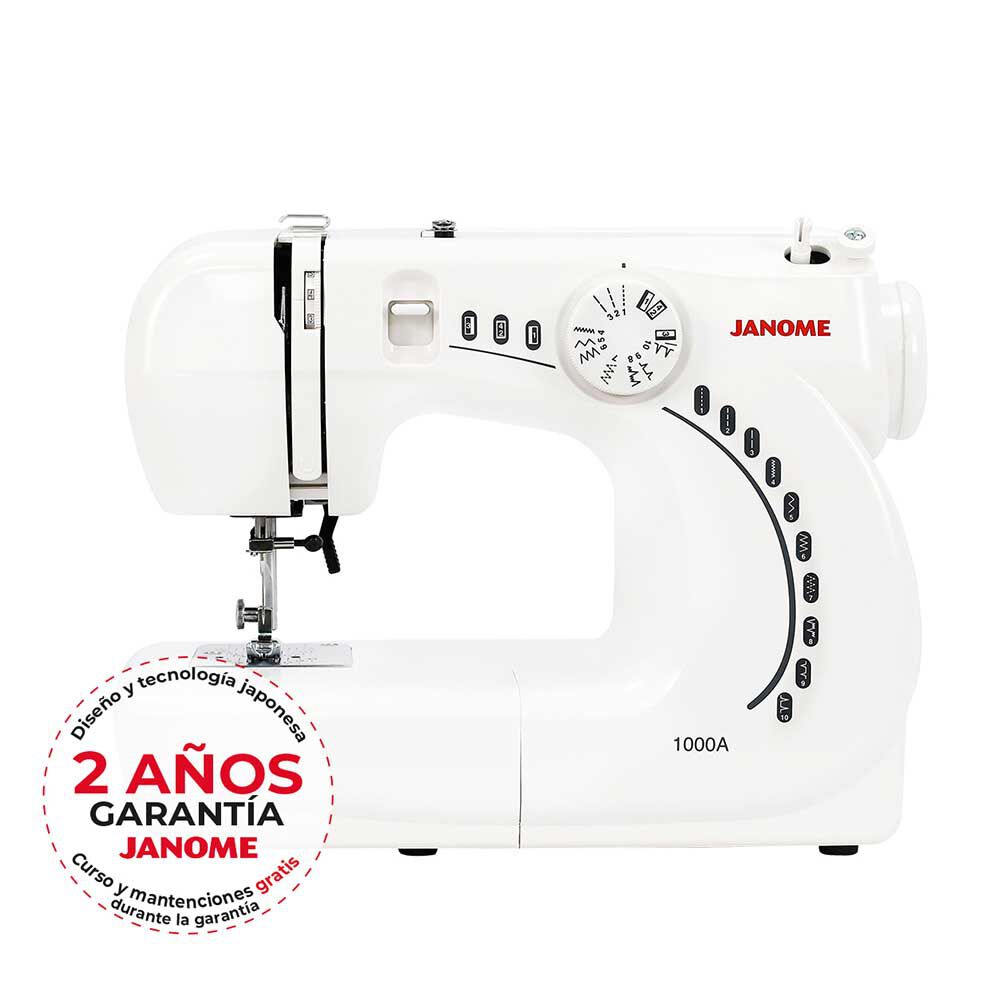 Máquina de Coser Mecánica Janome 1000A