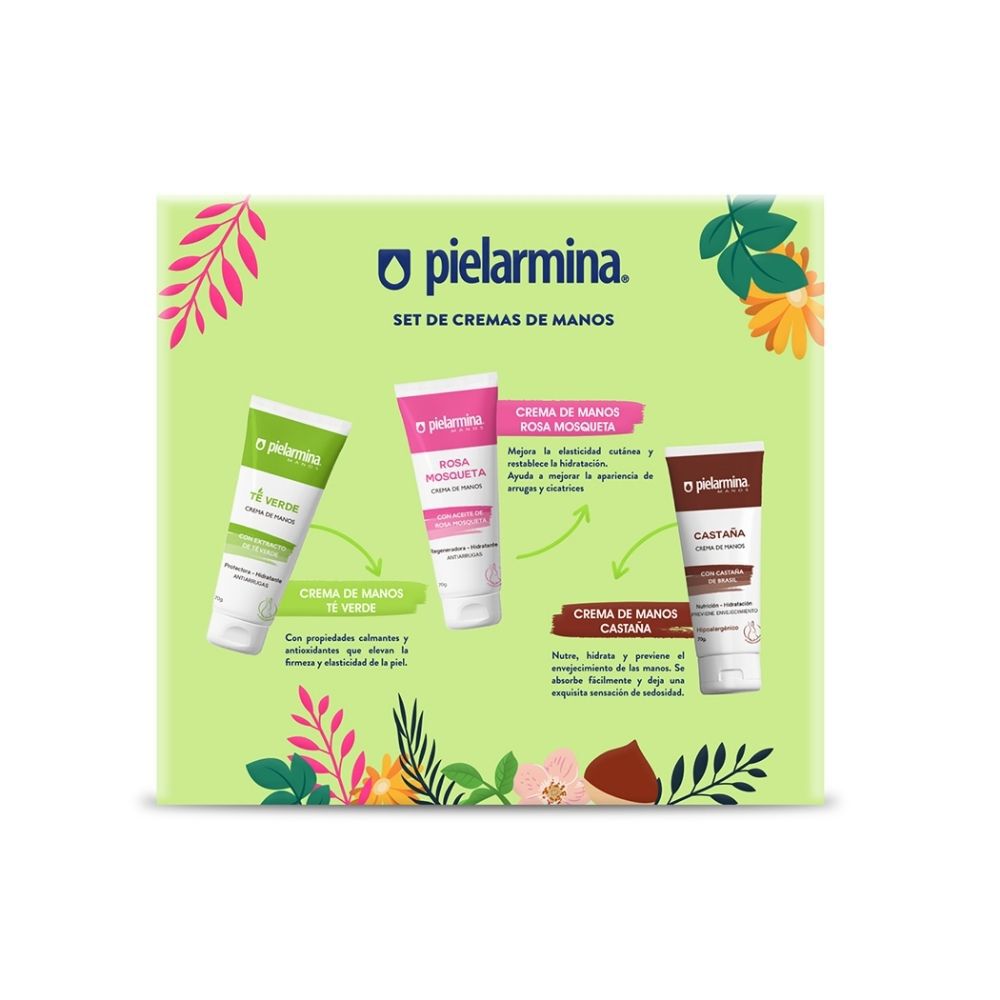 Tripack Crema de Manos Pielarmina