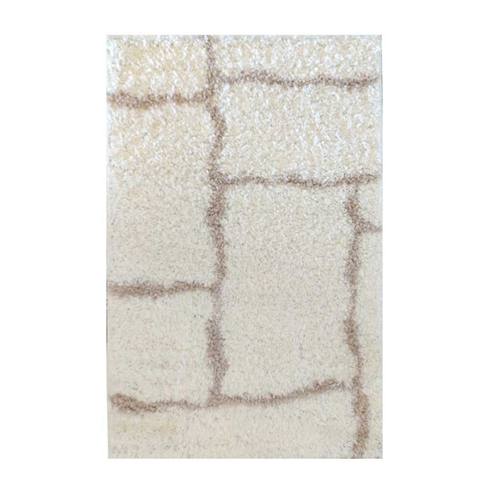 Bajada de Cama Idetex Shaggy Begonia 80 x 120 cm Beige