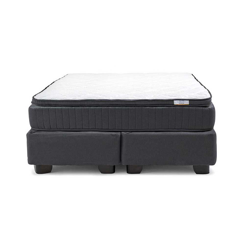 Cama Americana Drimkip Base Dividida 2 Plazas Hybrido