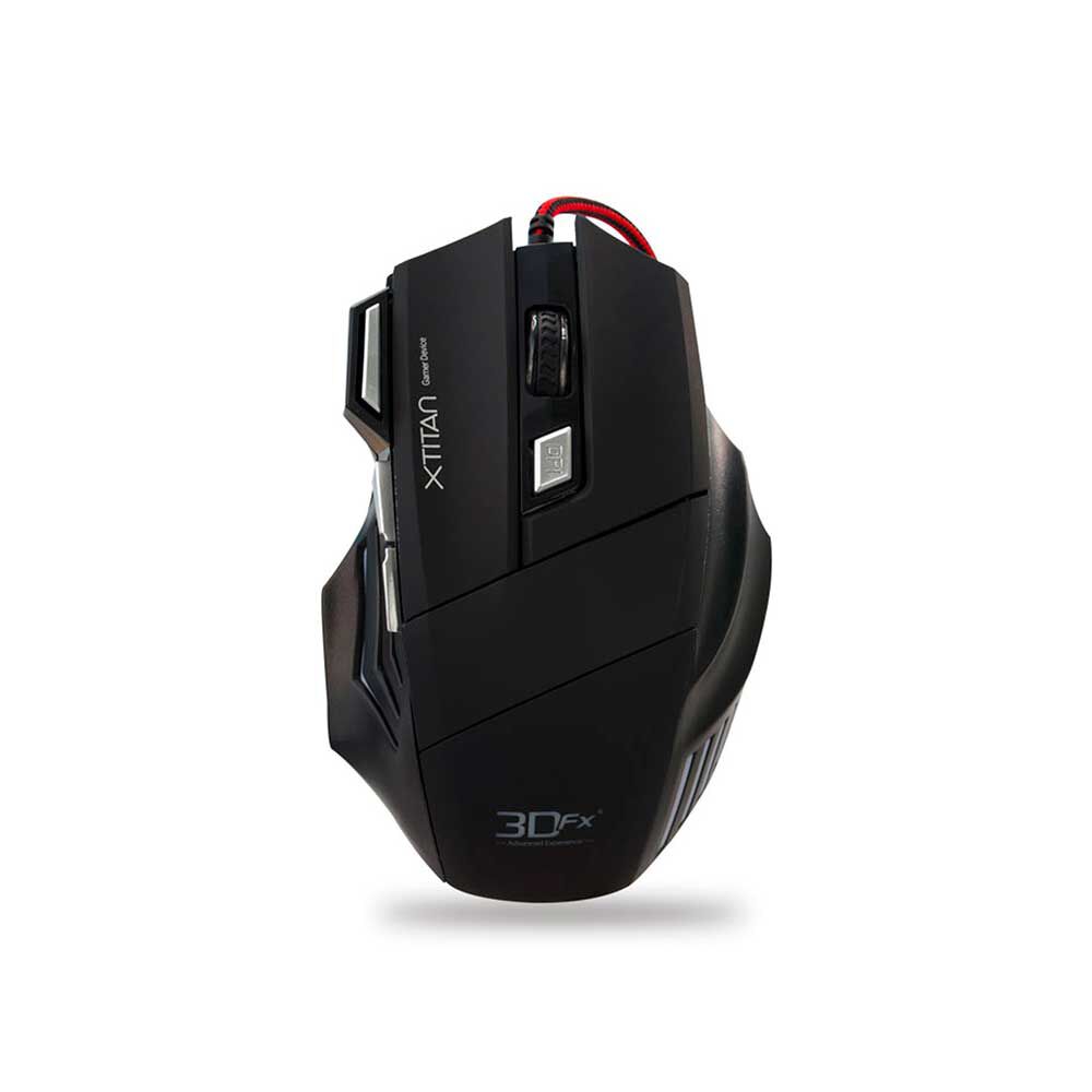 Mouse Gamer 3DFX Xtitan Negro