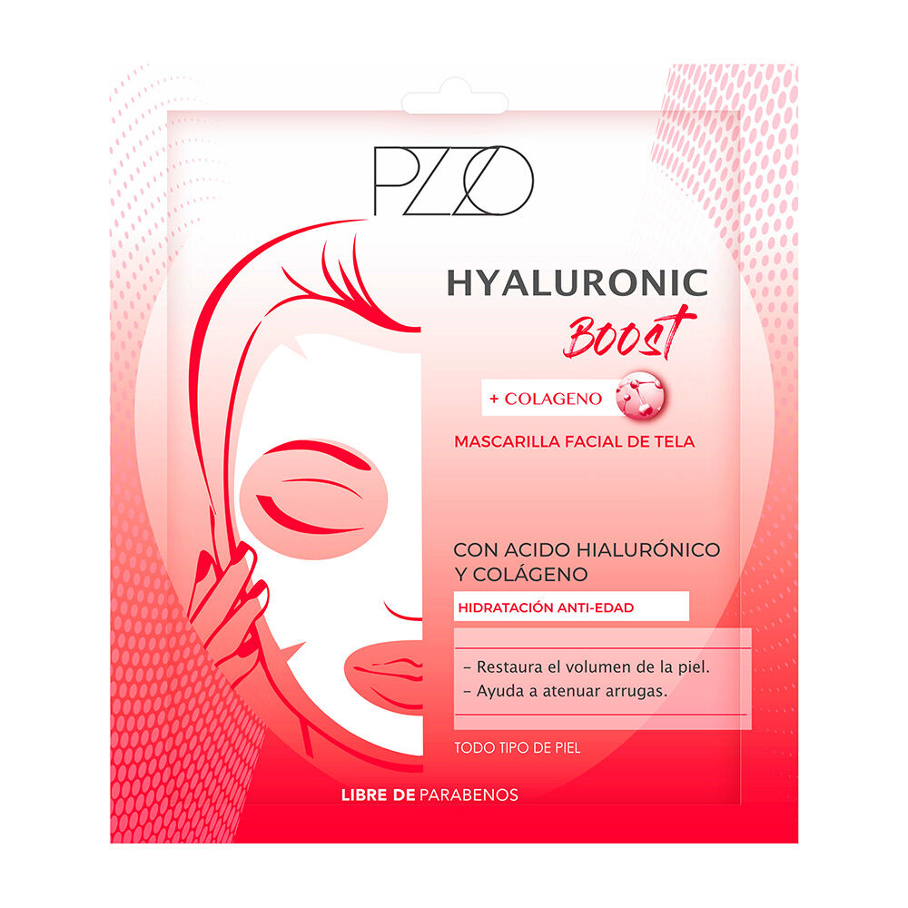 Mascarilla Facial de Tela Petrizzio con Acido Hialurónico + Colageno