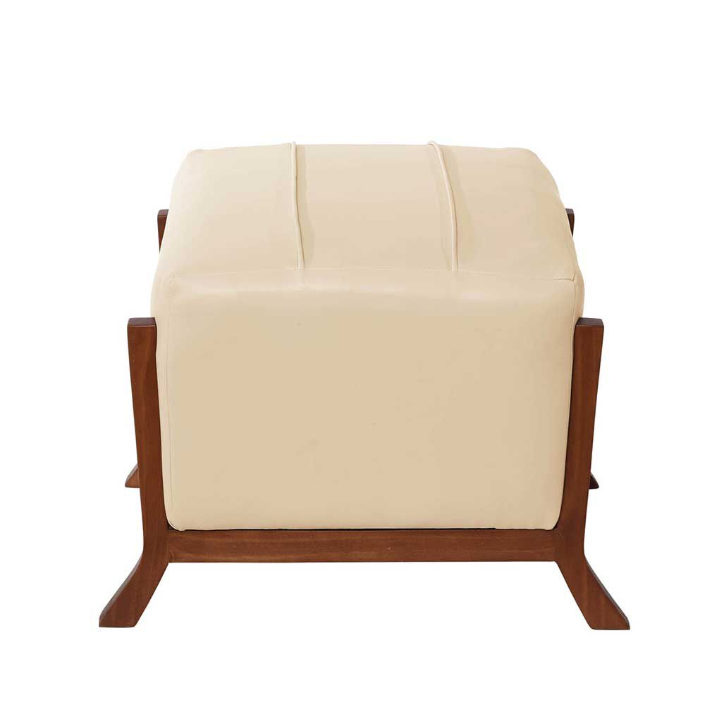 Pouf Latam Home Marsella PU Beige