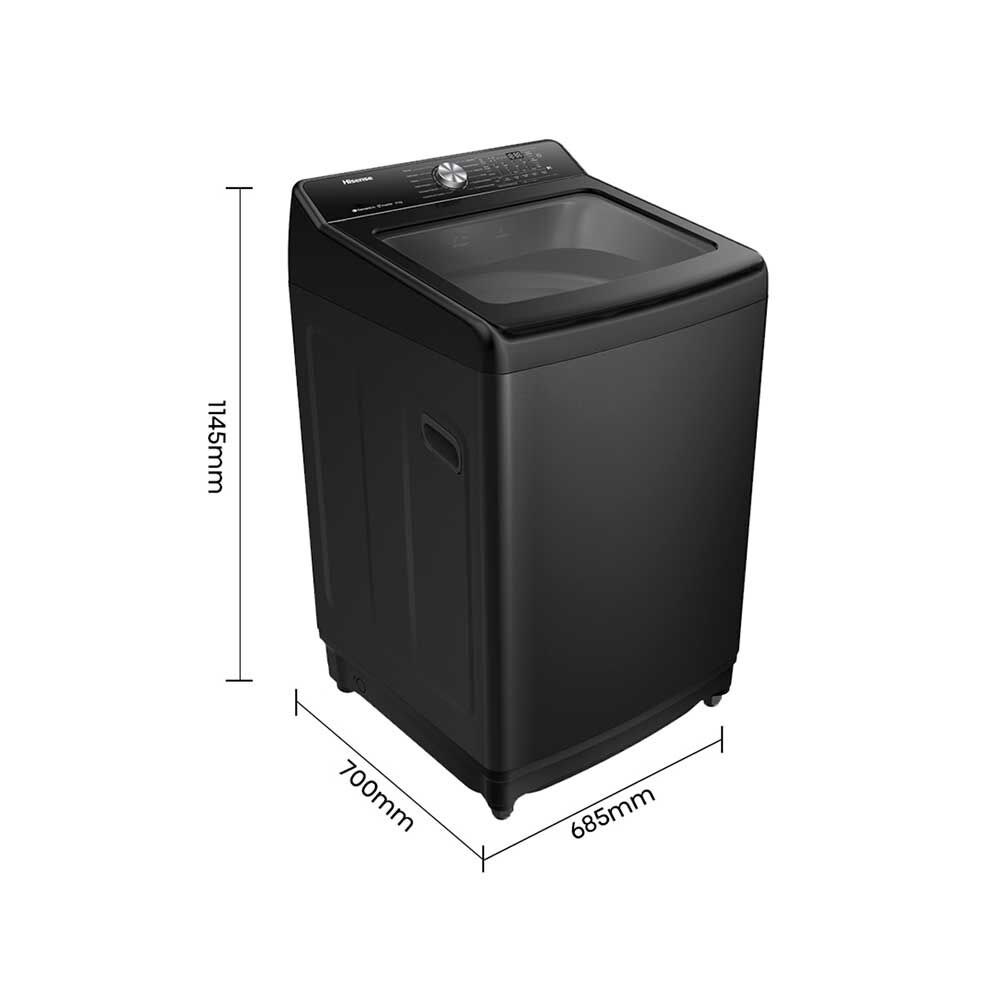 Lavadora Automática Hisense WT5T2325DB 23 kg.