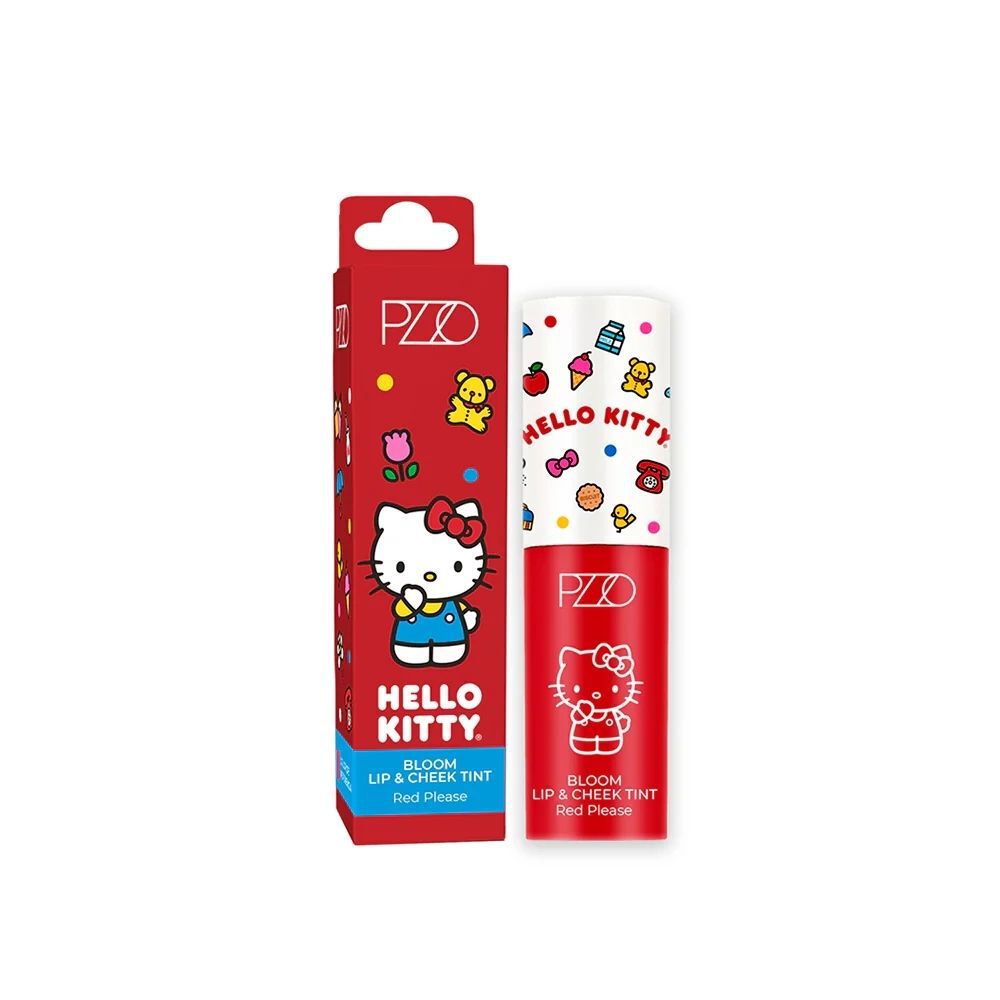 Tinte para Labios y Mejillas Red Please Hello Kitty Petrizzio