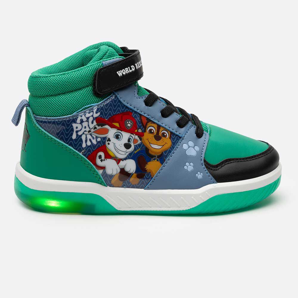 Zapatilla Urbana Verde Niño Paw Patrol