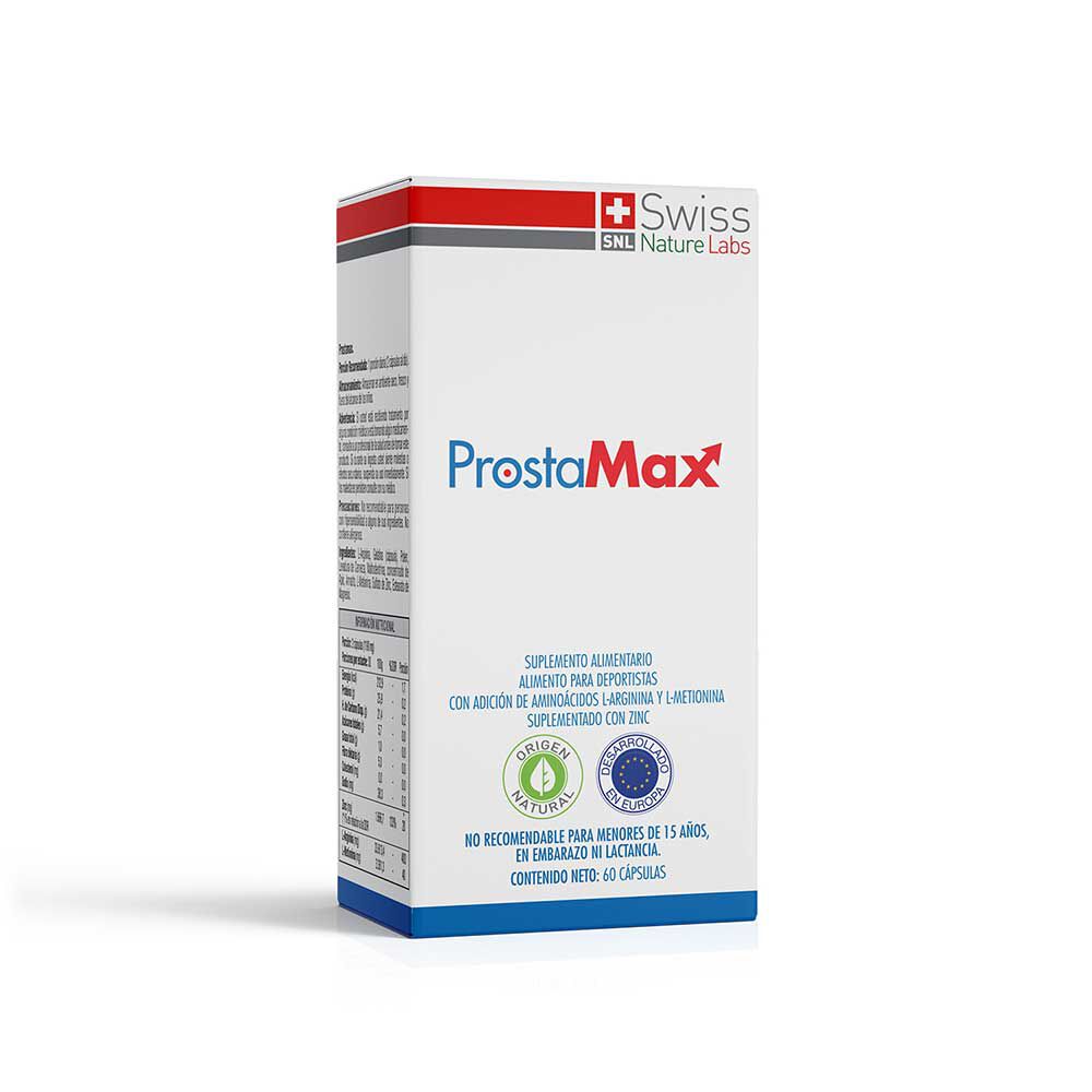 Prostamax Con Aminoacidos Bioactivos Y Minerales Un Mes Swiss Nature Labs