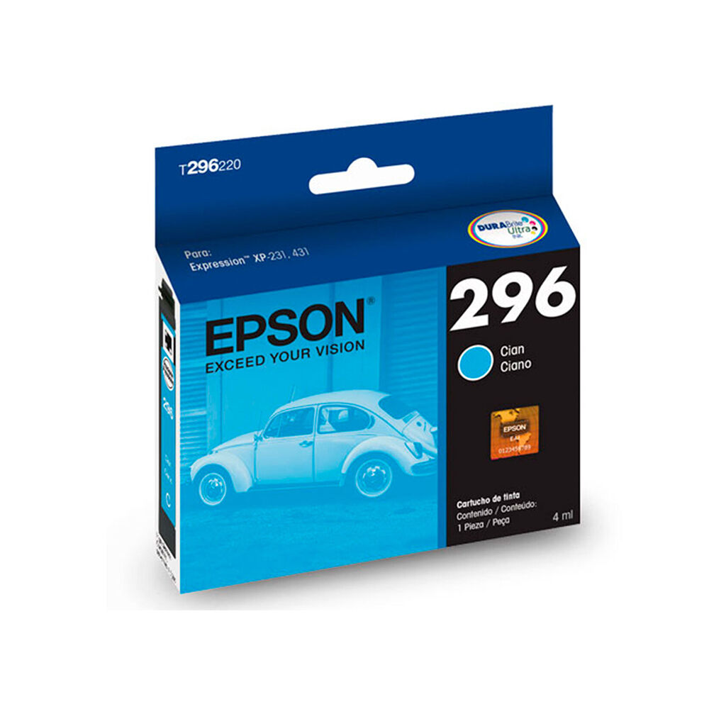 Tinta Cartridge Epson 296 220 Cyan