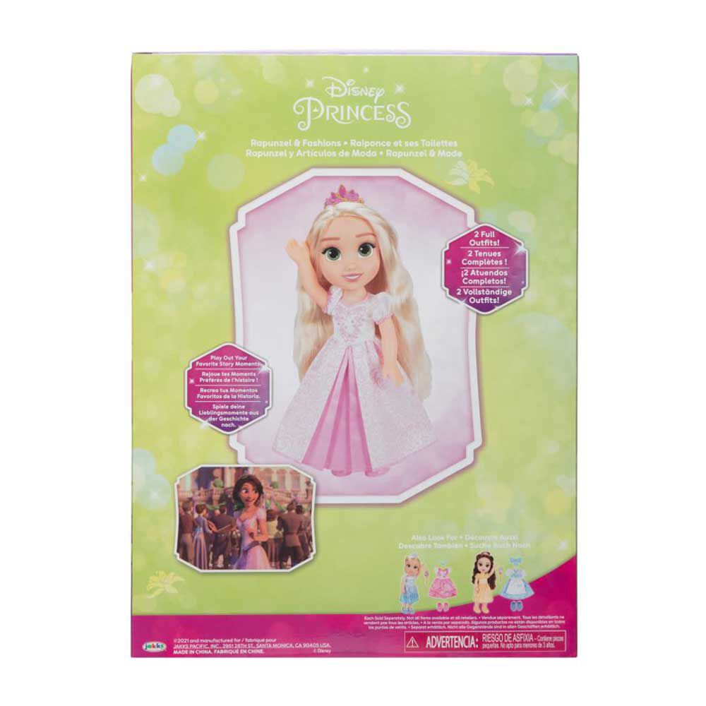 Muñeca Rapunzel y Accesorios Princess