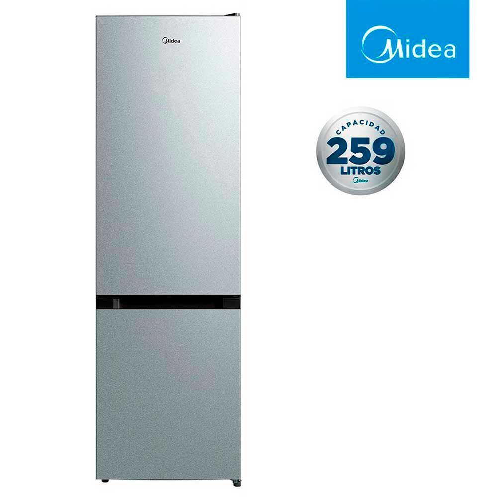 Combo Refrigerador Frío Directo Midea MDRB369FGE50 259 lts. + Licuadora Midea BL6006 1,5 lts. + Parlante Bluetooth Blik Move Negro + Set de Copas Cristar Versalles 300,0 cc. Y 330,2 cc.