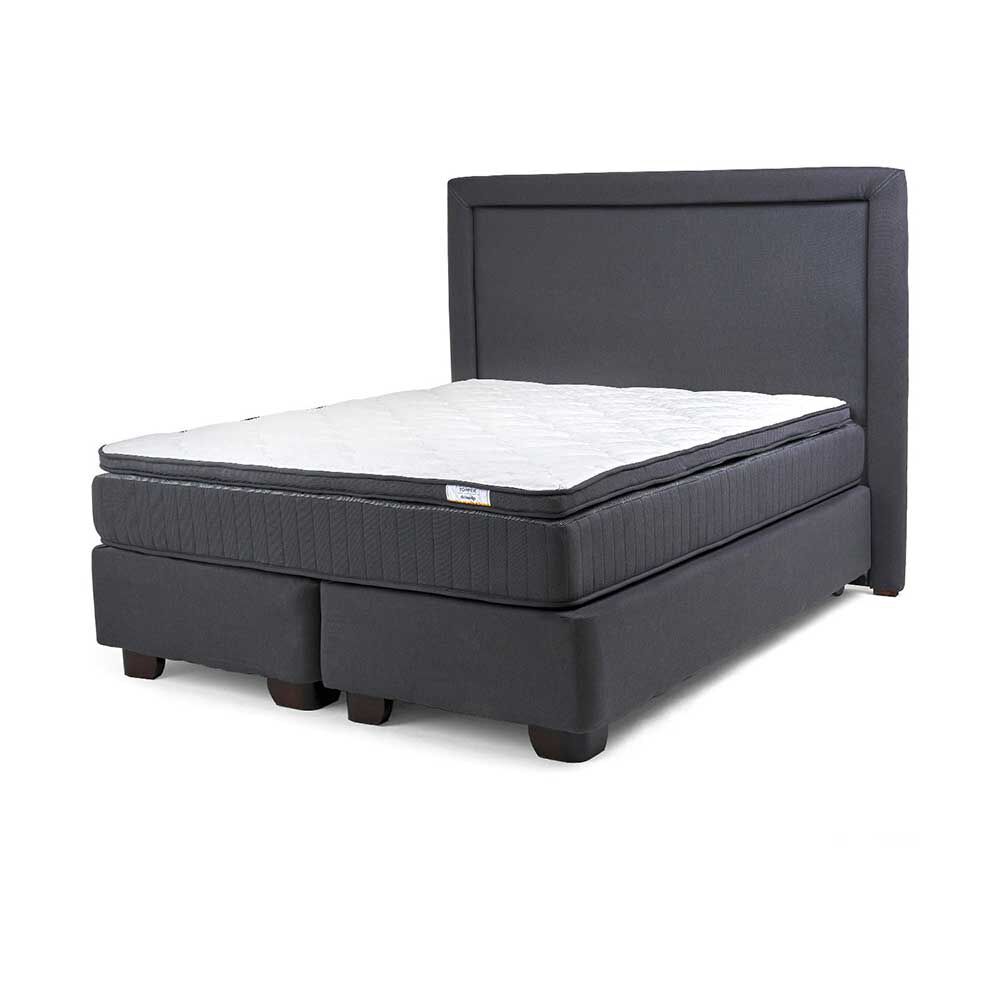 Cama Americana Drimkip Base Dividida Queen Hybrido + Respaldo