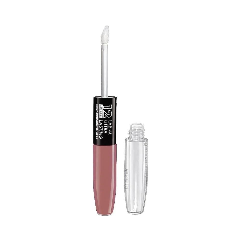 Labial Larga Duración 2 Pasos Vintage Rose Petrizzio