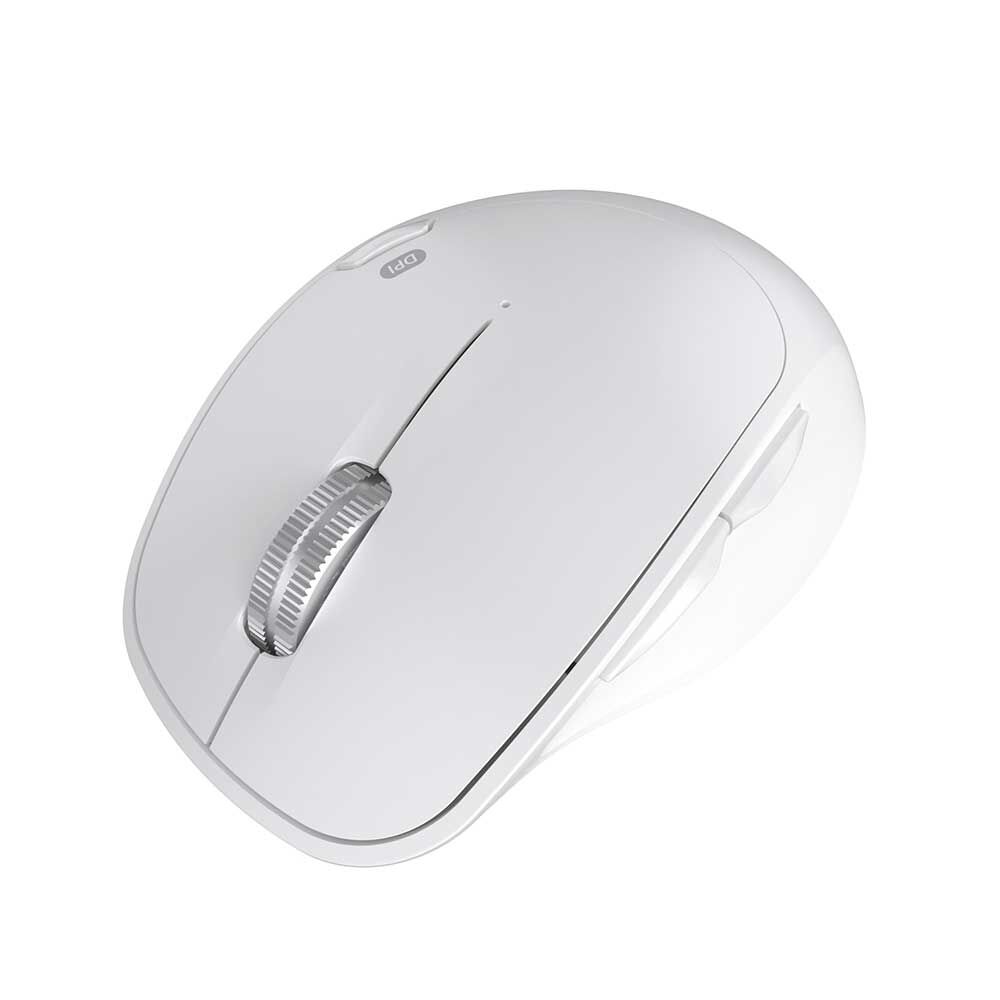 Mouse Inalámbrico Klip Xtreme Duotrak Blanco