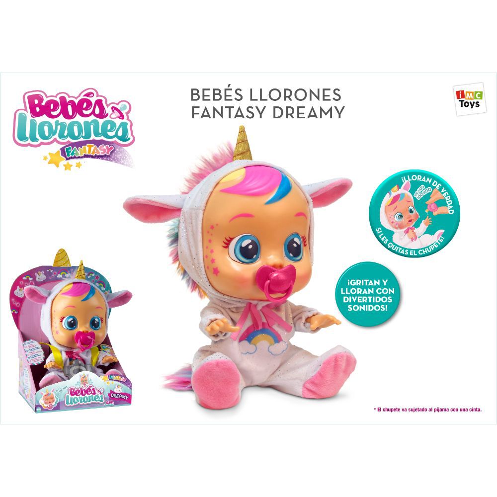 Muñeca Bebés Llorenes Dreamy Cry Babies