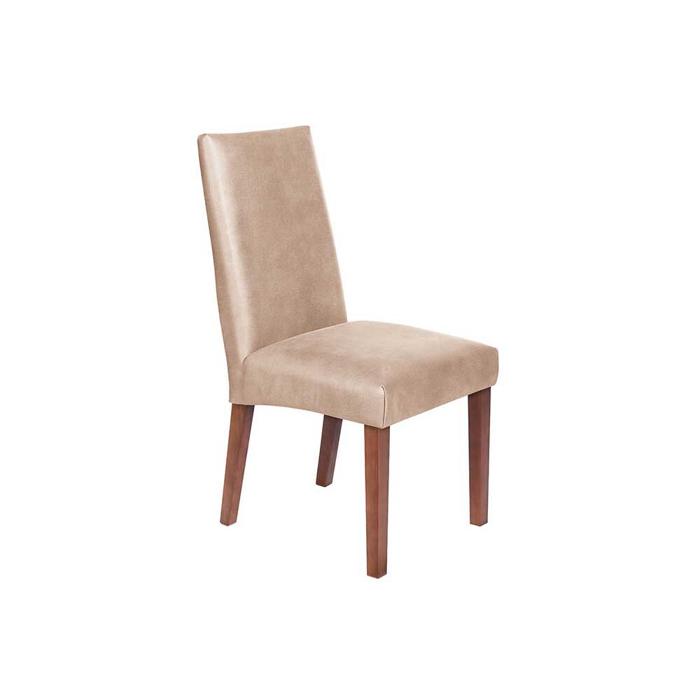 Silla Latam Home Cadiz Cuero Beige