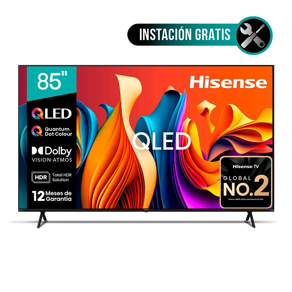 QLED 85" Hisense 85Q6N Smart TV 4K UHD