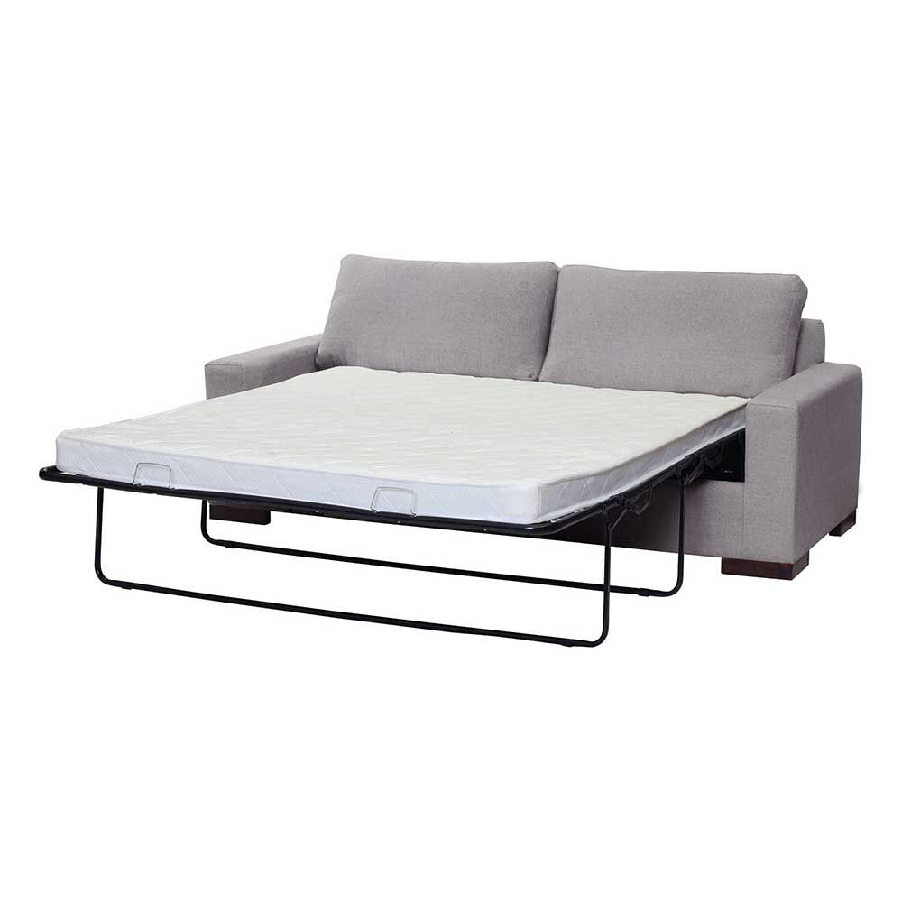 Sofá Cama Latam Home Livorno 3 Cuerpos Gris Claro