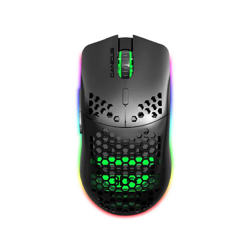 Mouse Gamer 3DFX Ganicus-Pro Negro