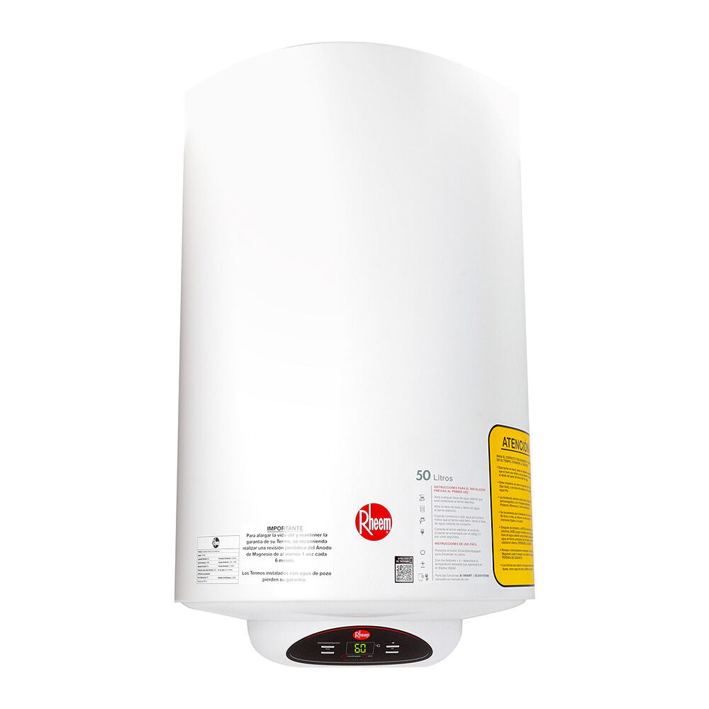 Termo Eléctrico Digital Rheem 50 lts.