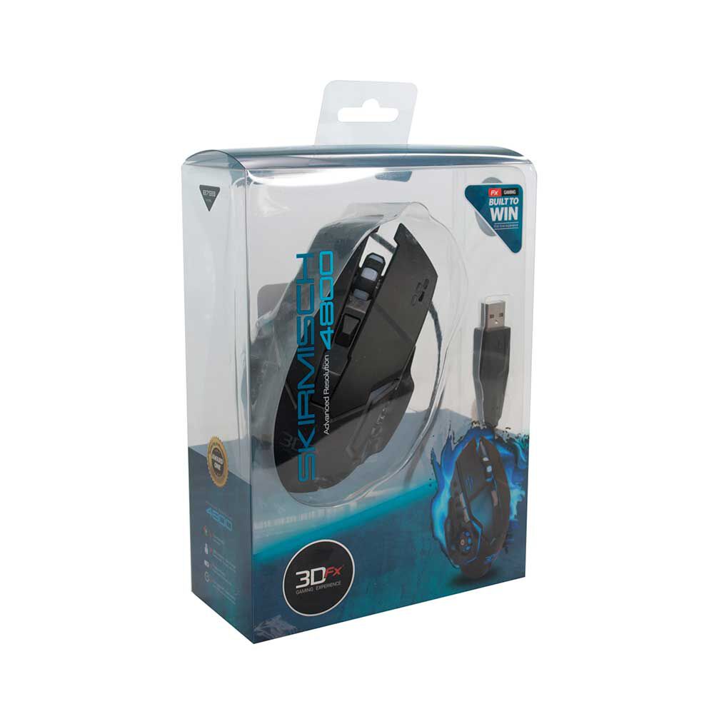 Mouse Gamer 3DFX Skirmish Negro