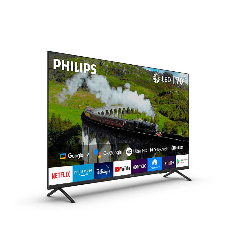 LED 70" Philips 70PUD7408 Smart TV 4K UHD Google TV