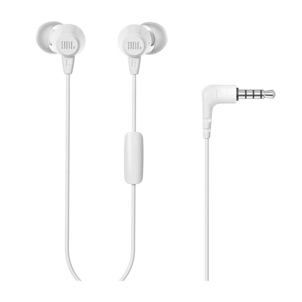 Audífonos In Ear JBL C50 HI Blancos