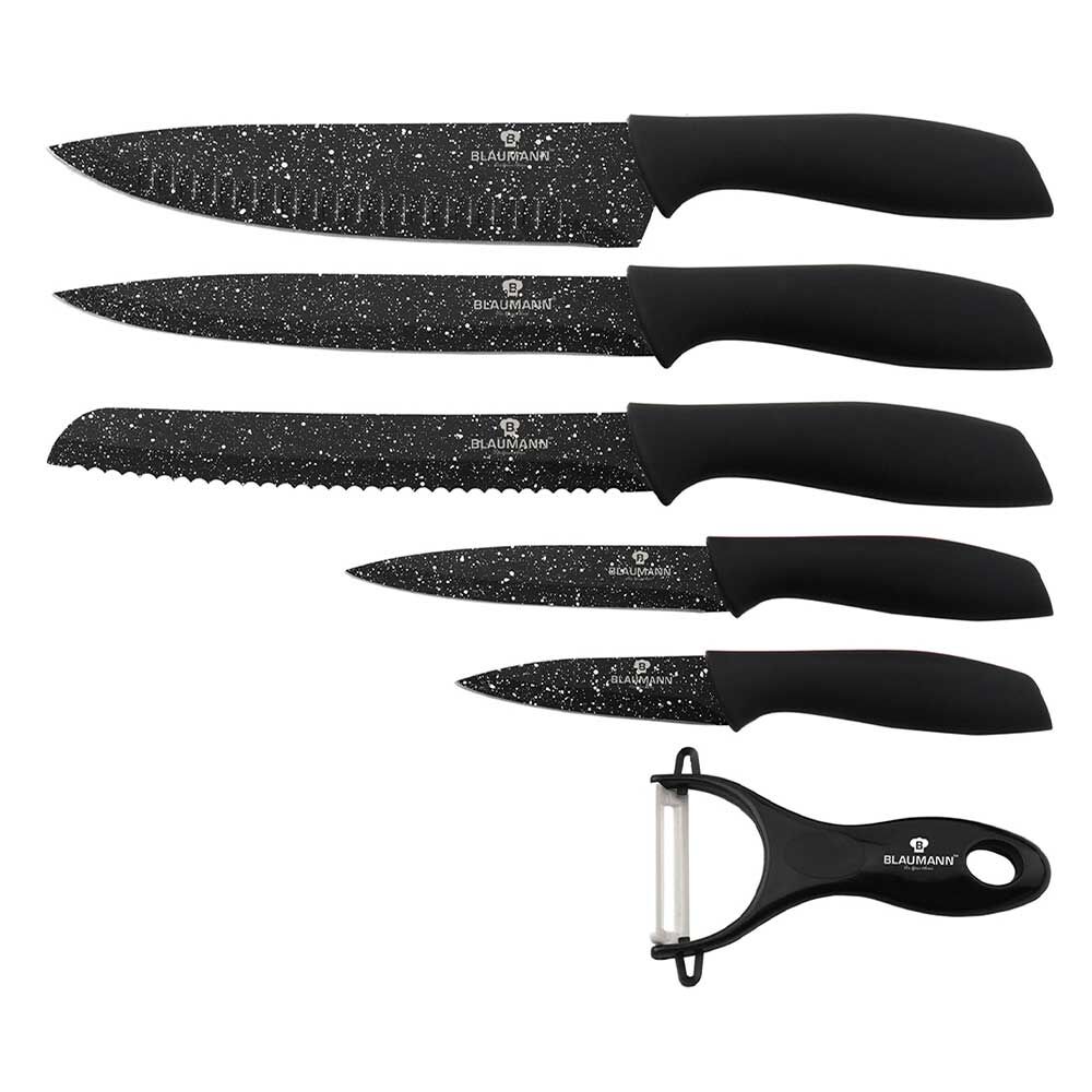 Set de Cuchillos Blaumann 6 Piezas Negro