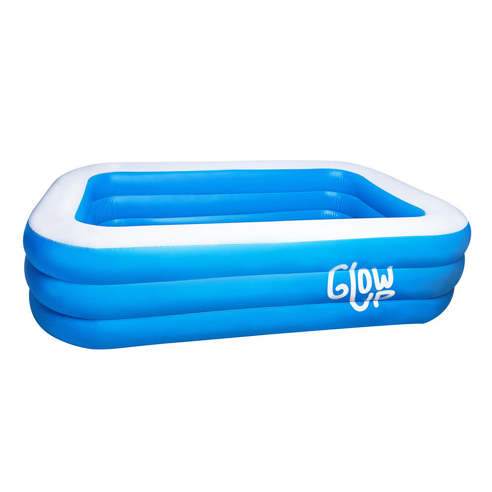 Piscina Inflable Glow Up Rectangular 2.500 lts + Inflador