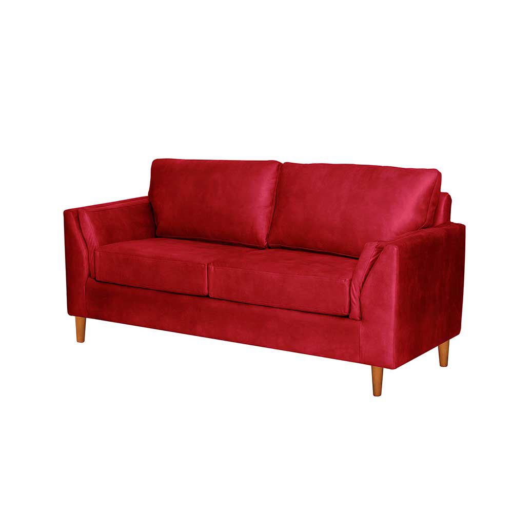 Sofá Latam Home Milan 2 Cuerpos Rojo