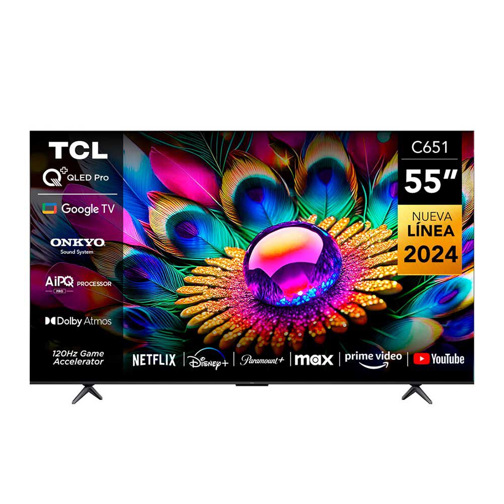 QLED 55" TCL C651 Smart TV 4K