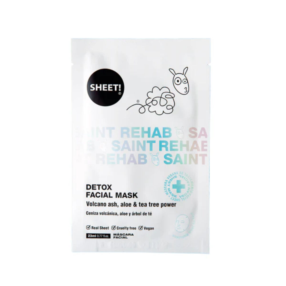 Pack 10 Unidades Mascarillas Faciales Detox Sheet