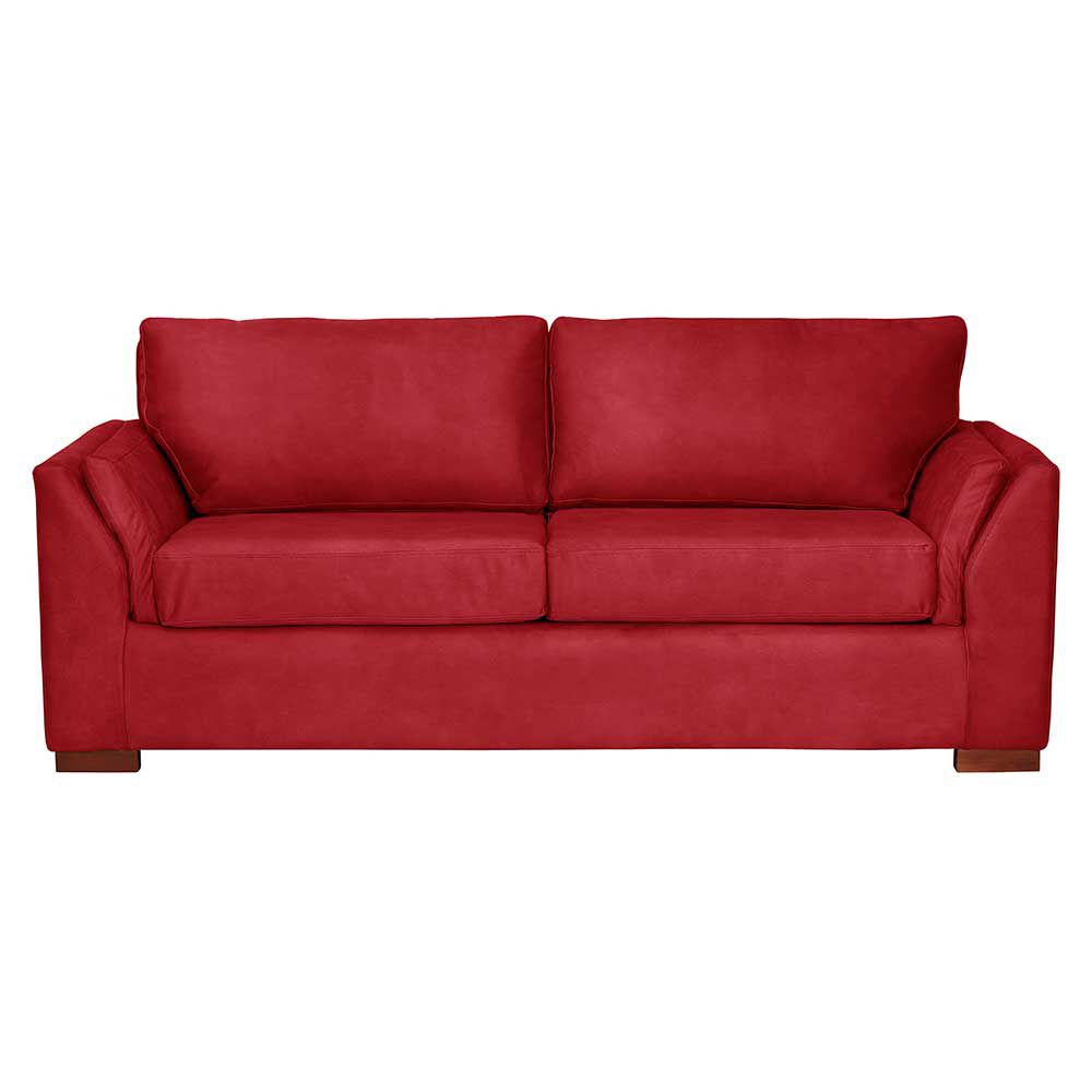 Sofá Cama Latam Home Milan 3 Cuerpos Rojo