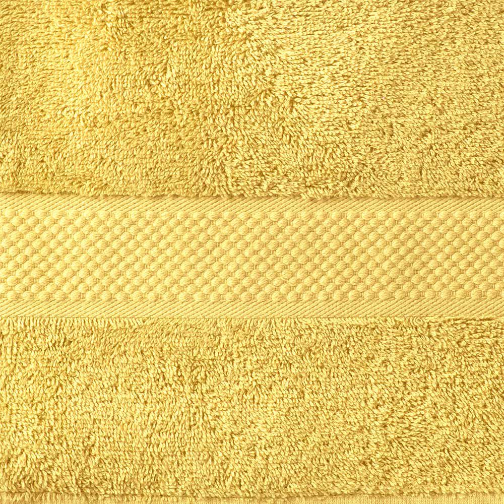 Set 2 Toallas de Baño Mashini Liso 70 x 140 cm Amarillo