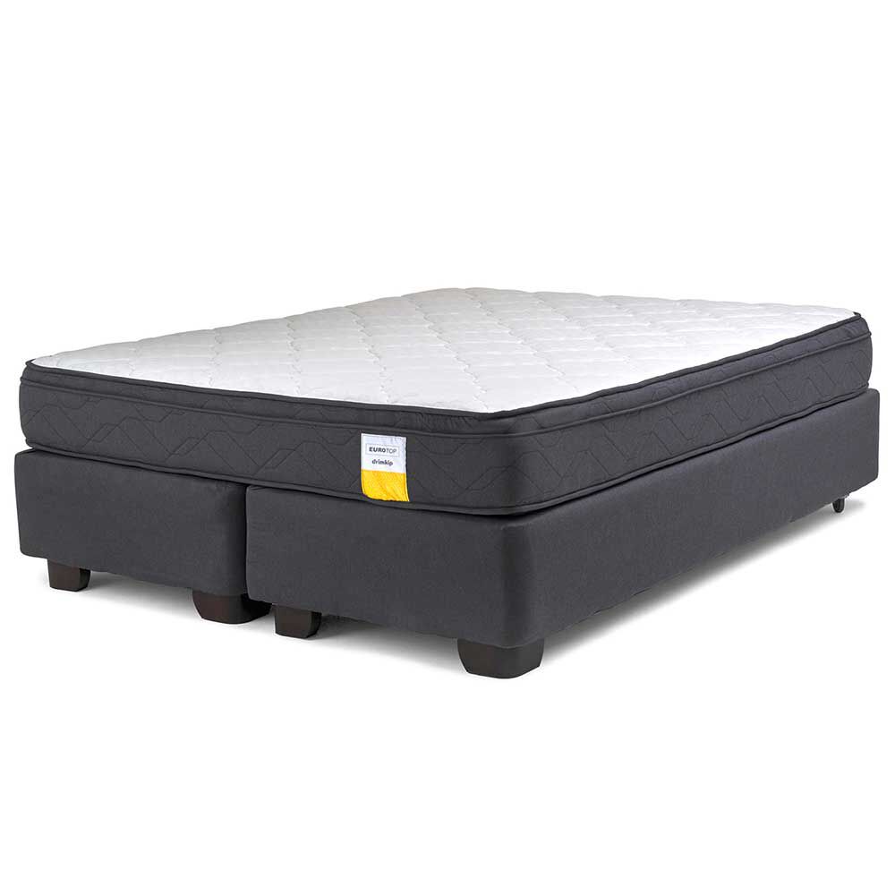 Cama Americana Drimkip Base Dividida Queen Eurotop