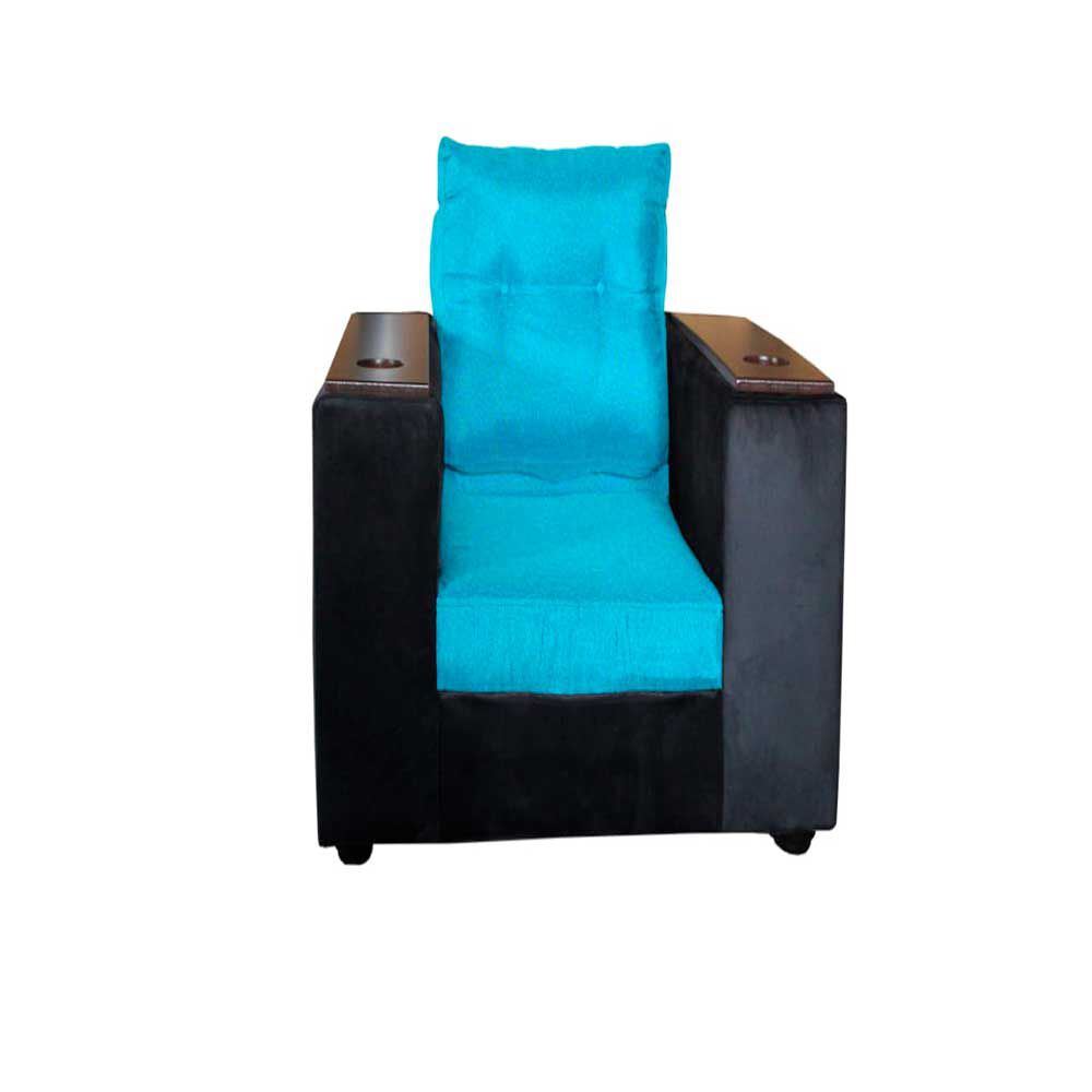 Juego de Living Diseño A&M Home Jocelyn Sofá 3 Cuerpos + 2 Sillones 1 Cuerpo Negro Calipso