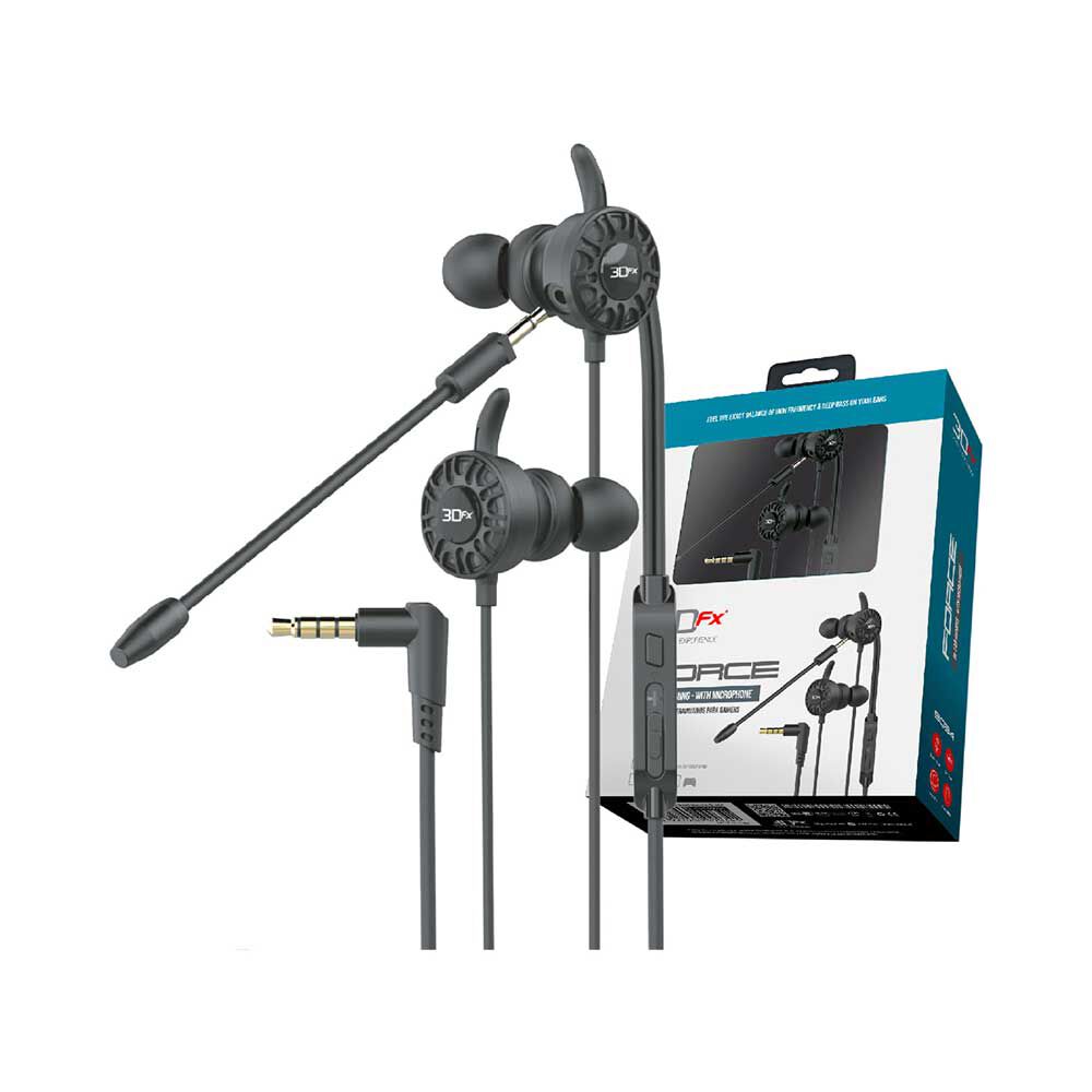 Audífonos In Ear 3DFX 9034 Negro