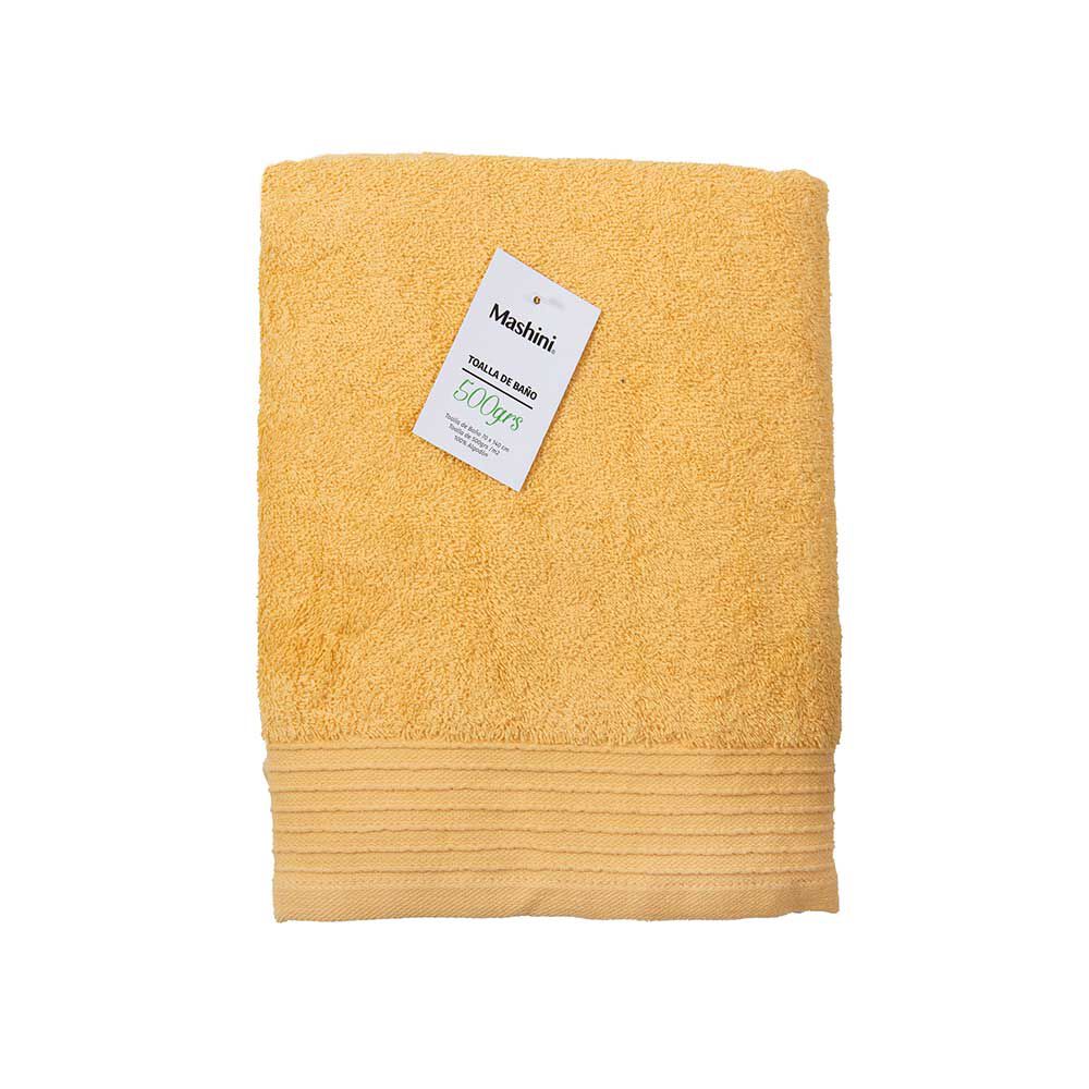 Toalla de Baño Mashini Liso 70 x 140 cm Amarillo