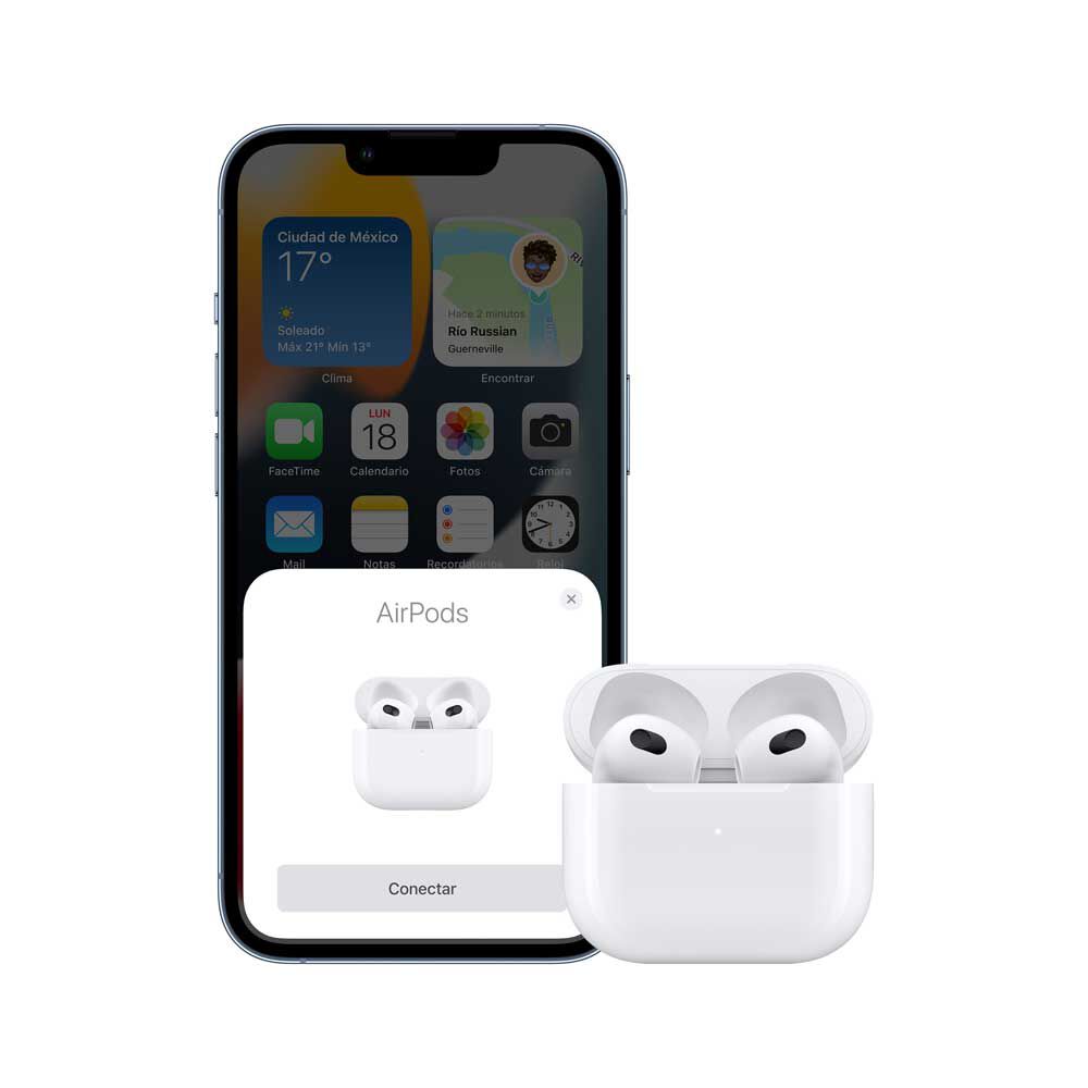 Audífonos Bluetooth Apple AirPods 3ra Gen Blancos