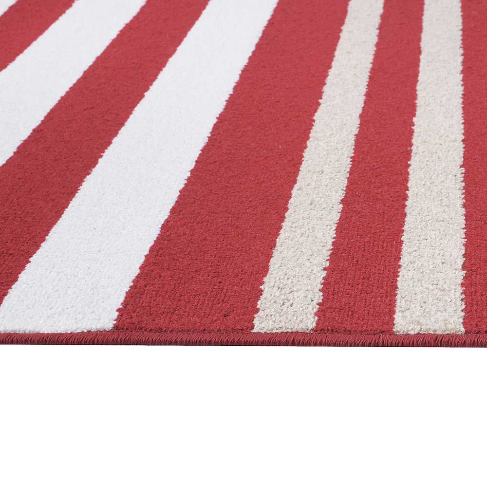 Alfombra Dib Kaleb 180 x 275 cm Rojo