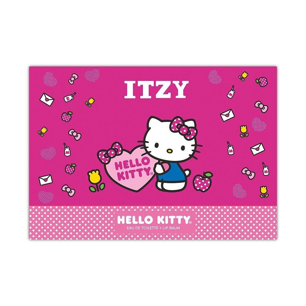 Set Perfume Itzy Hello Kitty 50 ml + Lip Balm