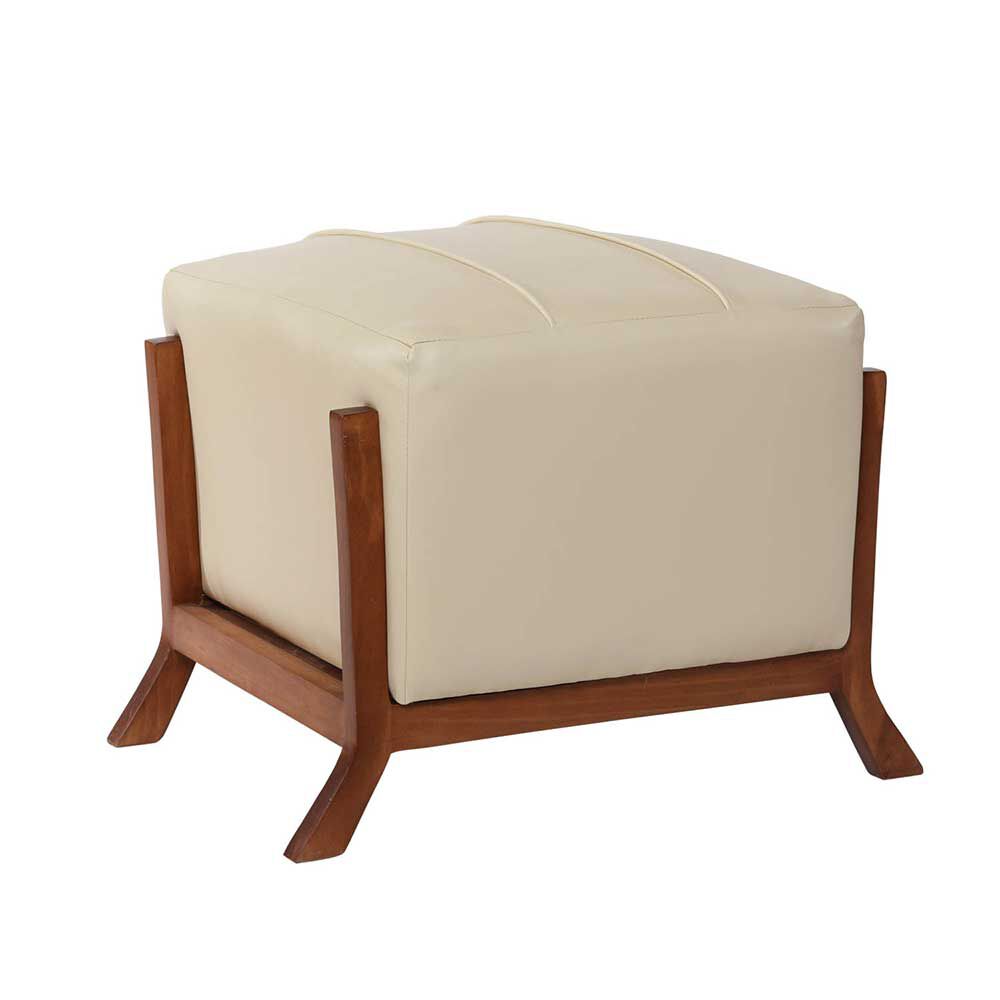 Pouf Latam Home Marsella PU Beige