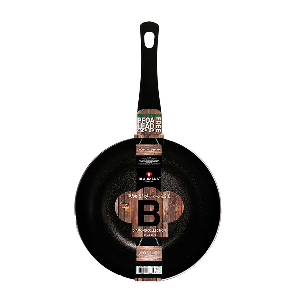 Wok Blaumann Negro 28 cm