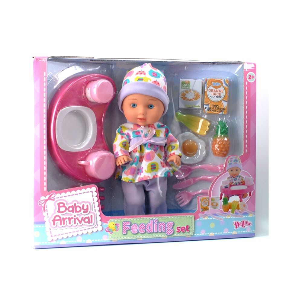 Muñeca con Accesorios de Comida Deluxe