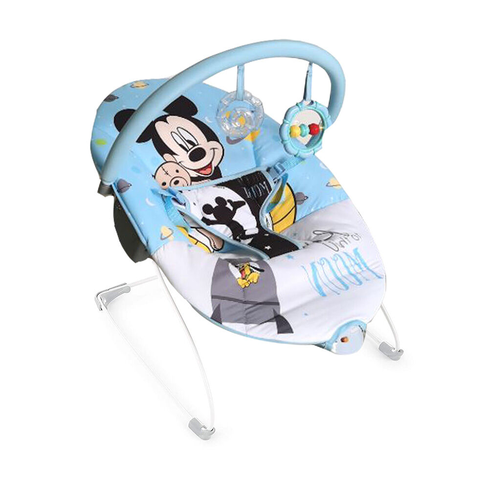 Silla Nido Vibradora Mickey Azul Disney