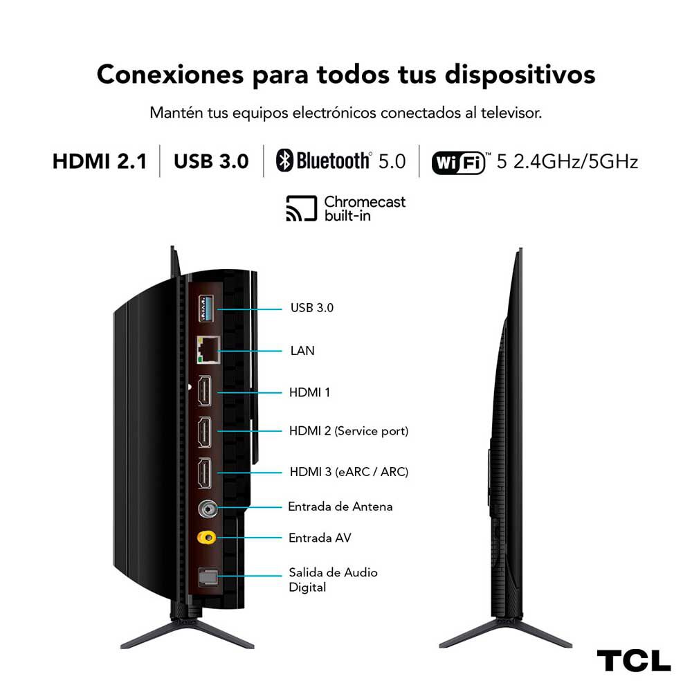 QLED 50" TCL C651 Smart TV 4K