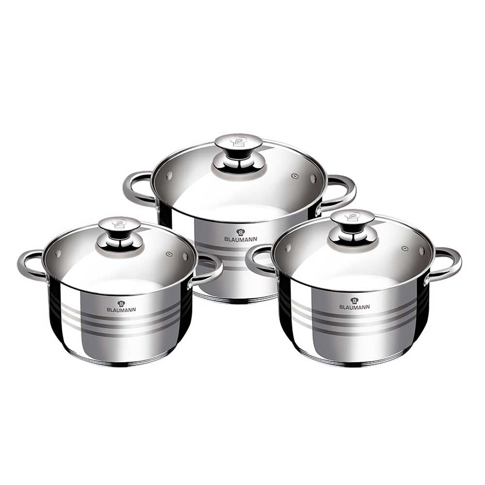 Batería de Cocina Blaumann 6 Piezas Metal