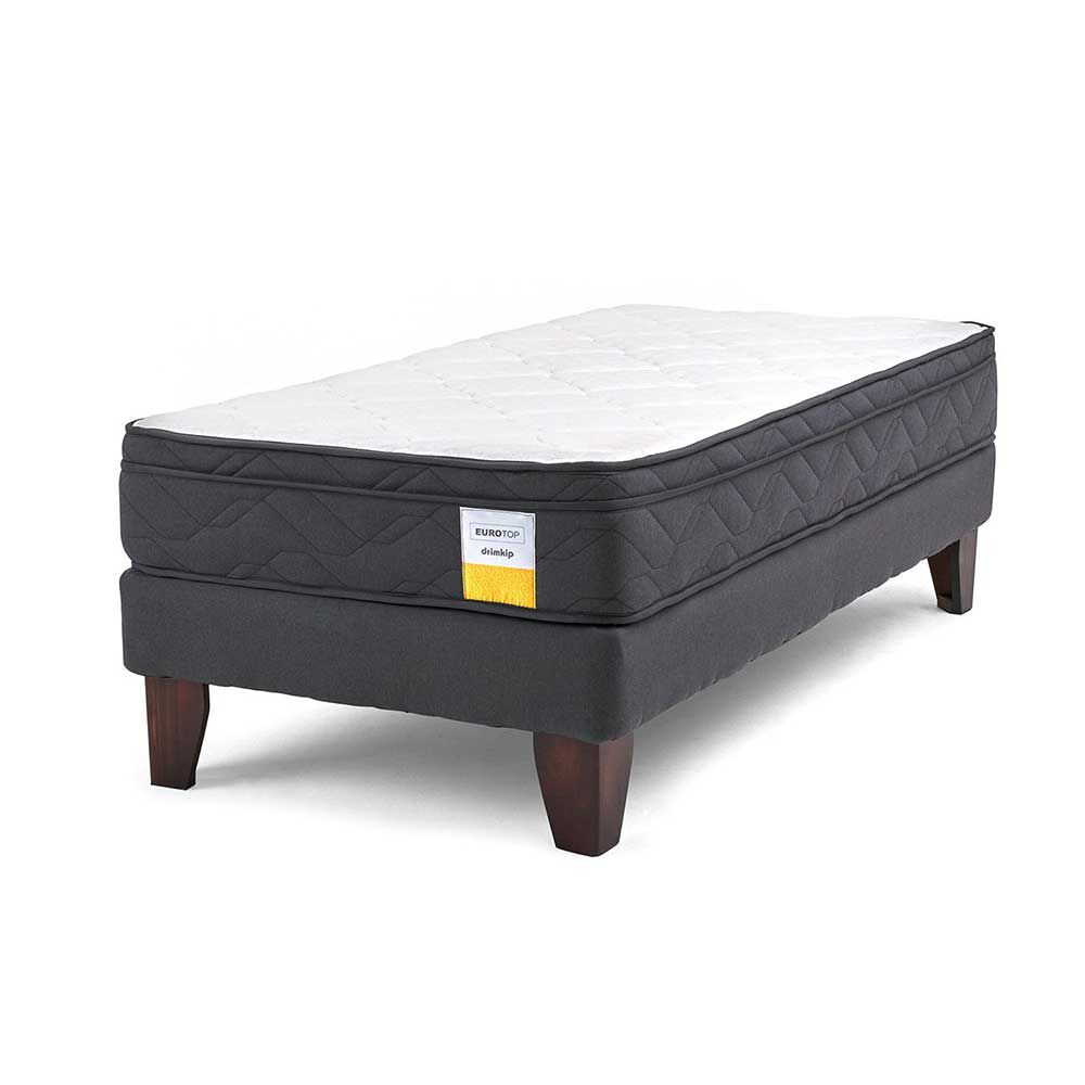 Cama Europea Drimkip 1 Plaza Plus Eurotop